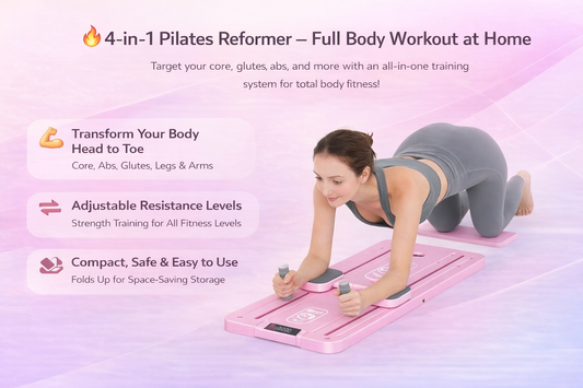 Compact Pilates 4 in 1 reformer