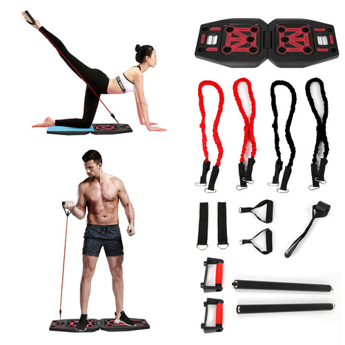 9 in 1 Push Up Rack Board - Full Body Home Workout System